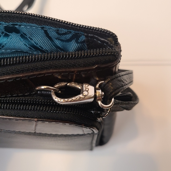 Brighton Purse Crossbody Secret Life Black - Picture 4 of 16
